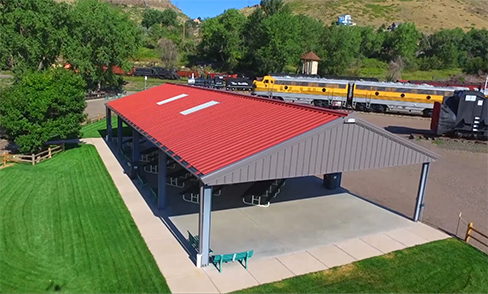 New Colorado Railroad Museum Drone Footage