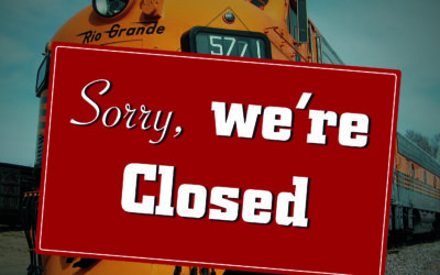 COLORADO RAILROAD MUSEUM CLOSED