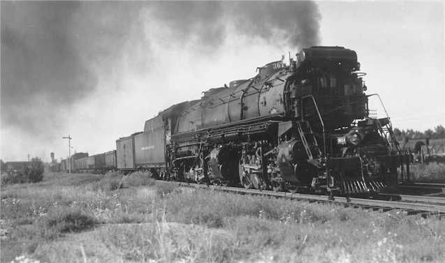 A D&RGW 2-8-8-2 Steam Locomotive