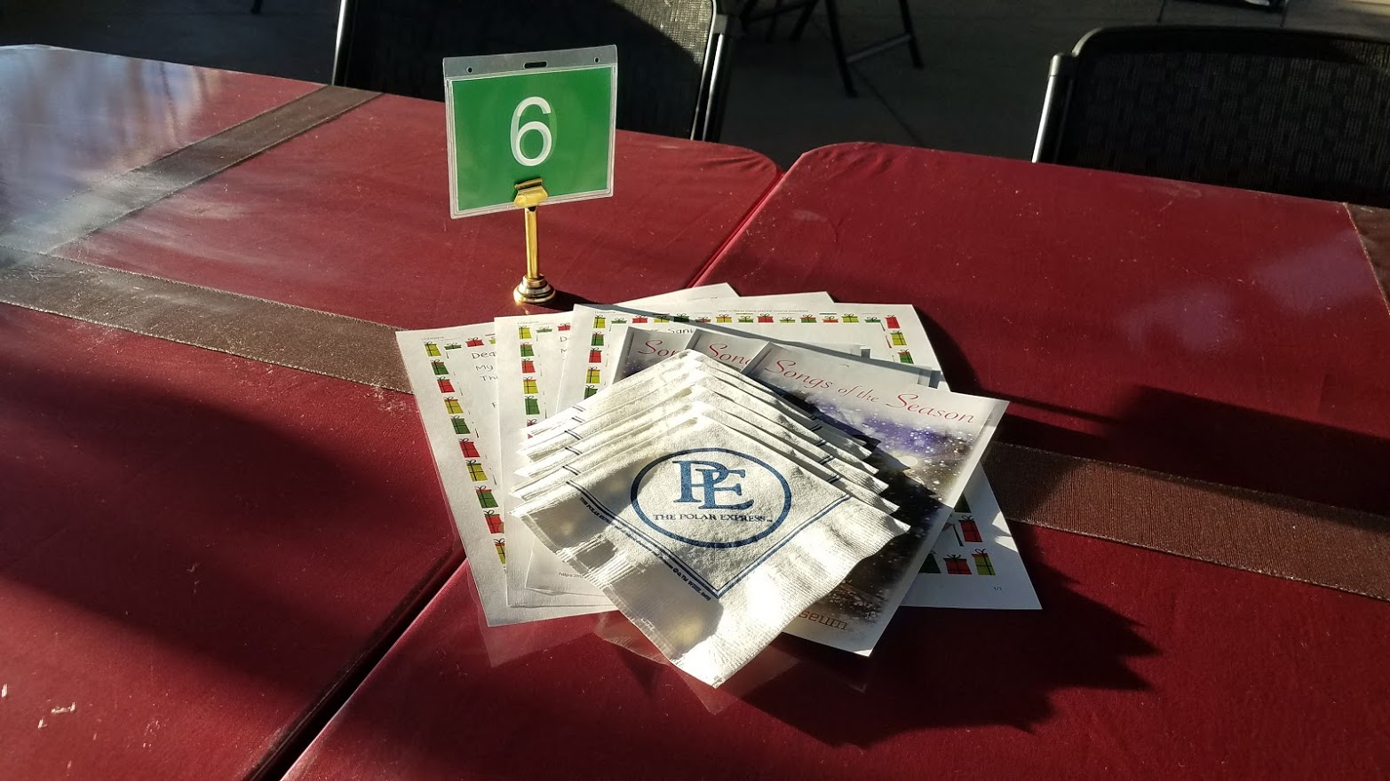 Pavilion Table Setting