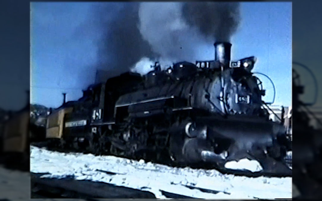 #TBT (ThrowbackThursday) – K-36 Steam Locomotive No. 481 in the Durango & Silverton Rail Yard!