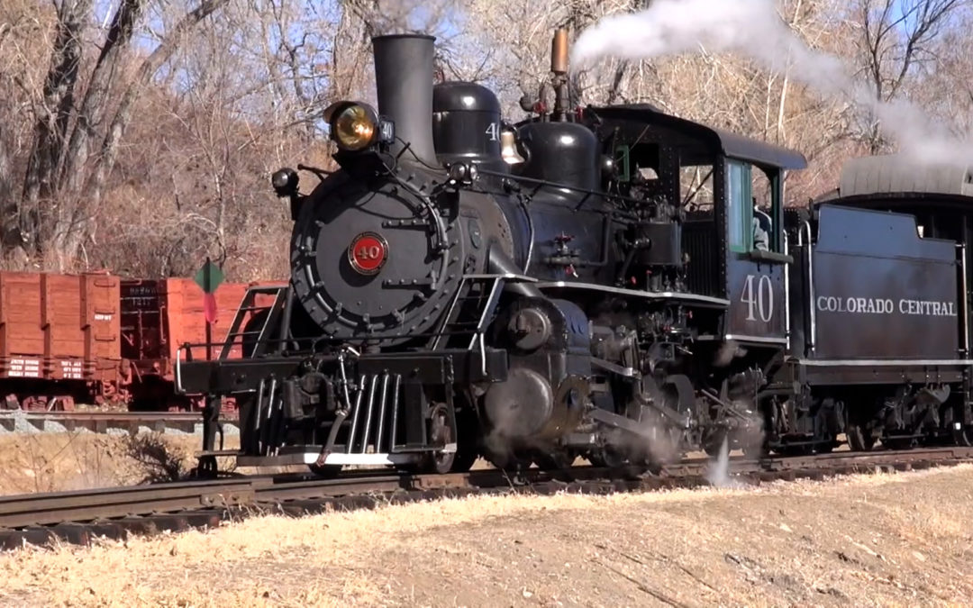 #TBT (ThrowbackThursday) – Colorado Central Steam Locomotive No. 40 In Action!
