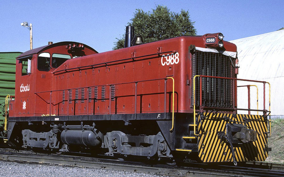 Big Train Tours: Coors Diesel Switcher No. 988