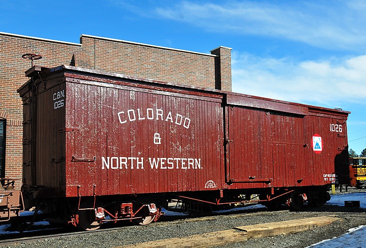 Big Train Tours: Colorado & Northwestern Boxcar No. 1026!