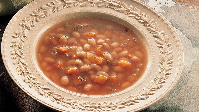 Bowl of Navy Bean Soup