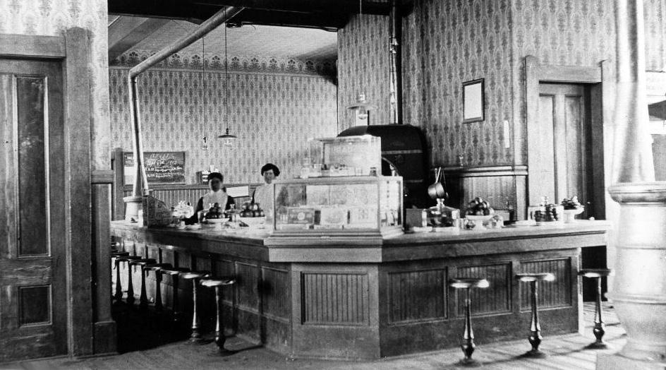 Fred Harvey Lunchroom 1900
