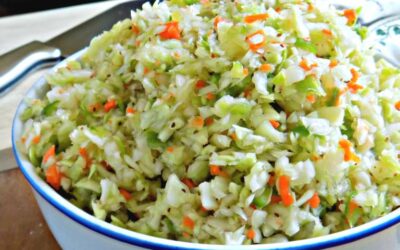 Dining on the Rails March 2023: Union Pacific Cole Slaw with Peppers