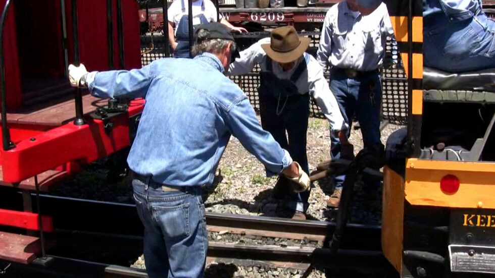 link and pin coupler Archives Colorado Railroad Museum