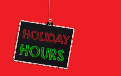 Special Holiday Hours