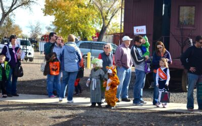 #ThrowbackThursday – The Trick-Or-Treat Train!