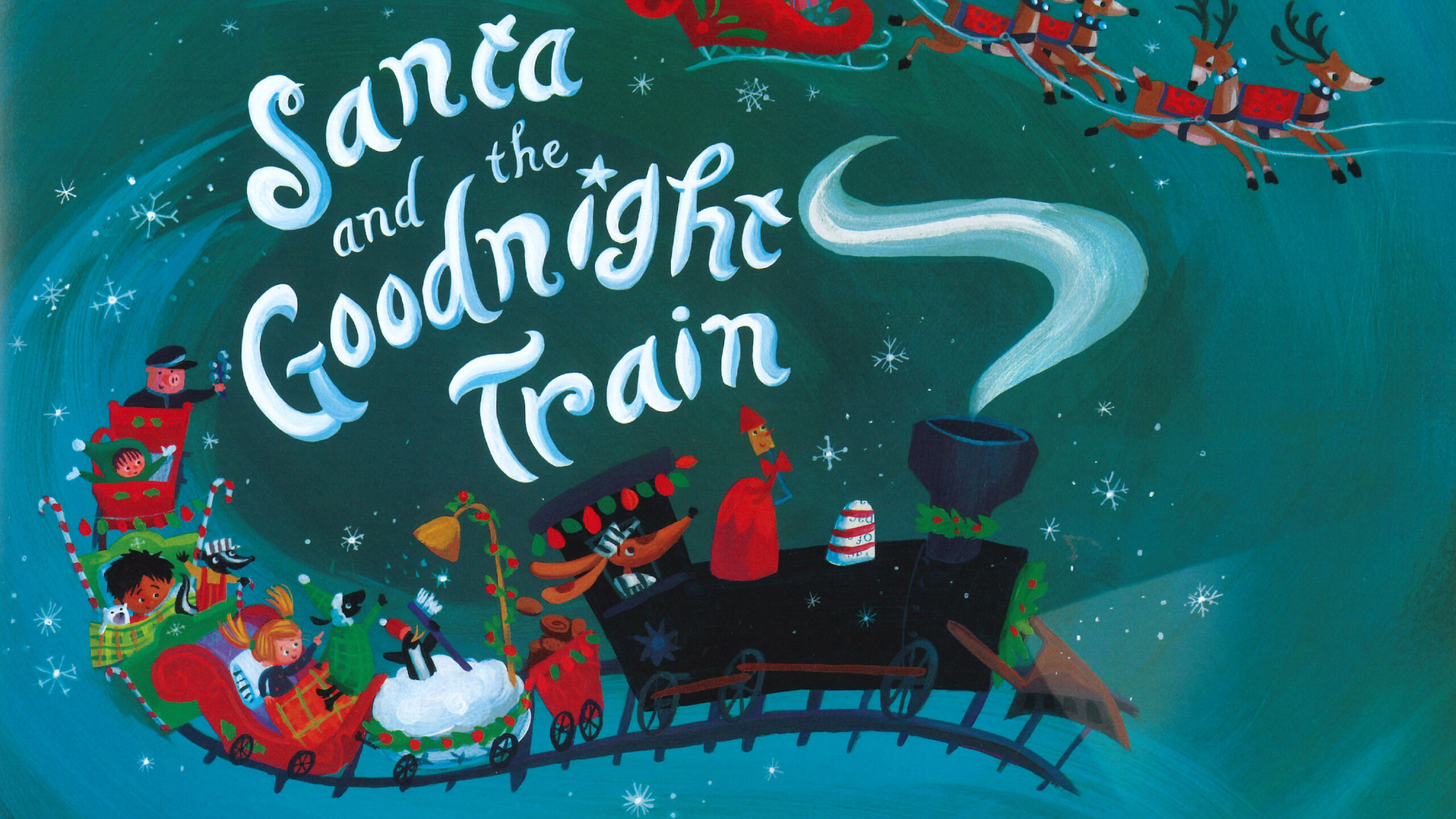 Santa and the Goodnight Train